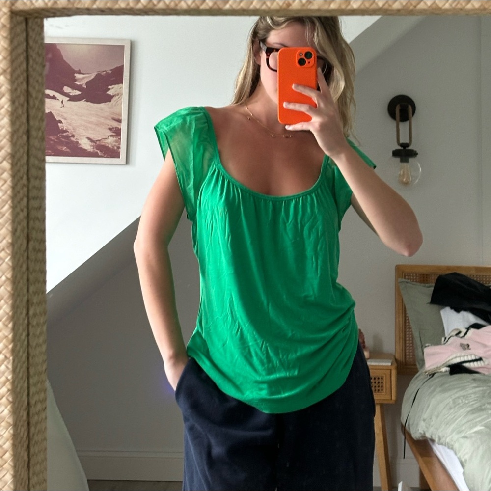 Green Banana Republic top